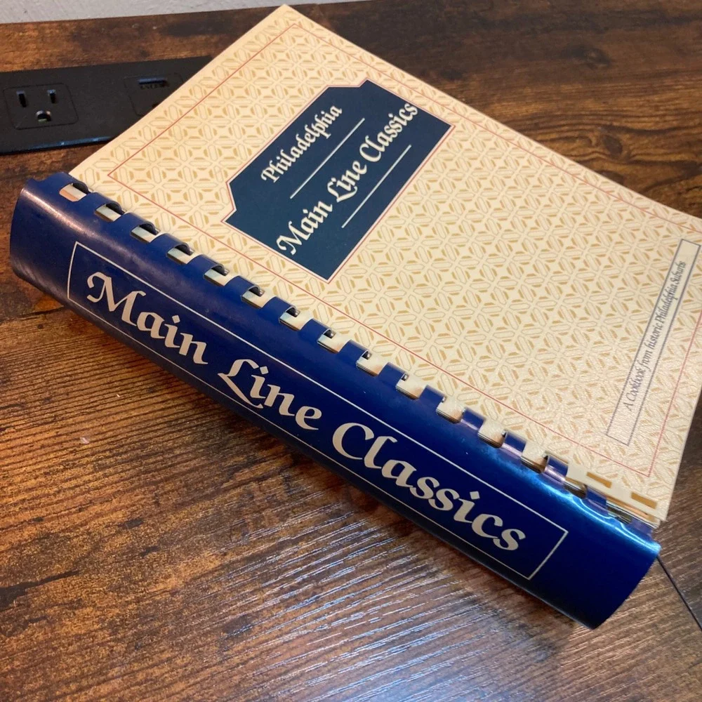 Philadelphia Main Line Classics Cookbook 1982 Jr Saturday Club Wayne PA Spiral